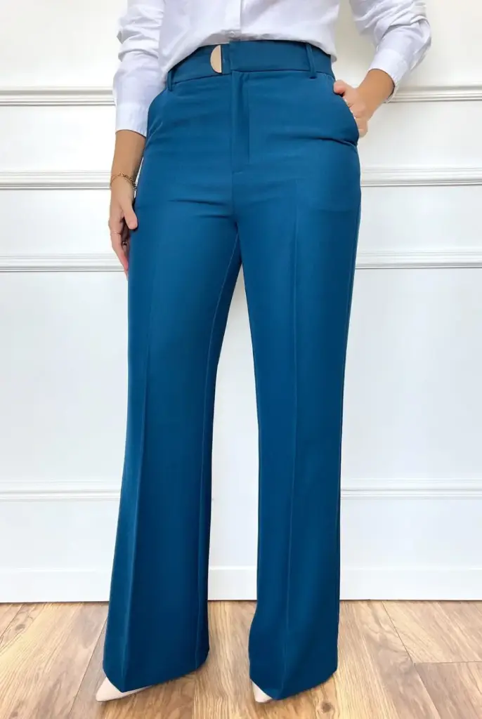 Pantalon bota campana mujer
