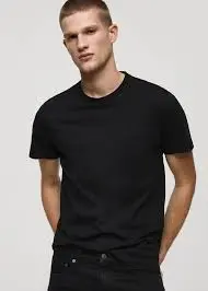 Camiseta hombre - Negra