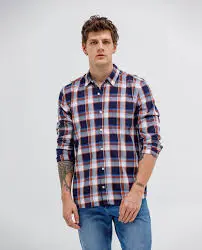 Camisa hombre manga larga