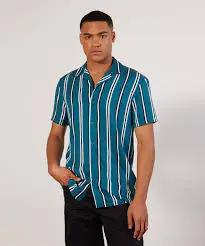 Camisa hombre manga corta